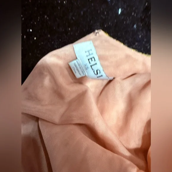 Helsi Shalom Sequin Floral Appliqué Column Maxi Dress Size XS NWOT - Picture 6 of 6